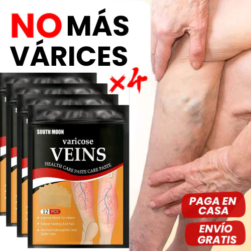 Pack 4 Parches Anti Várices
